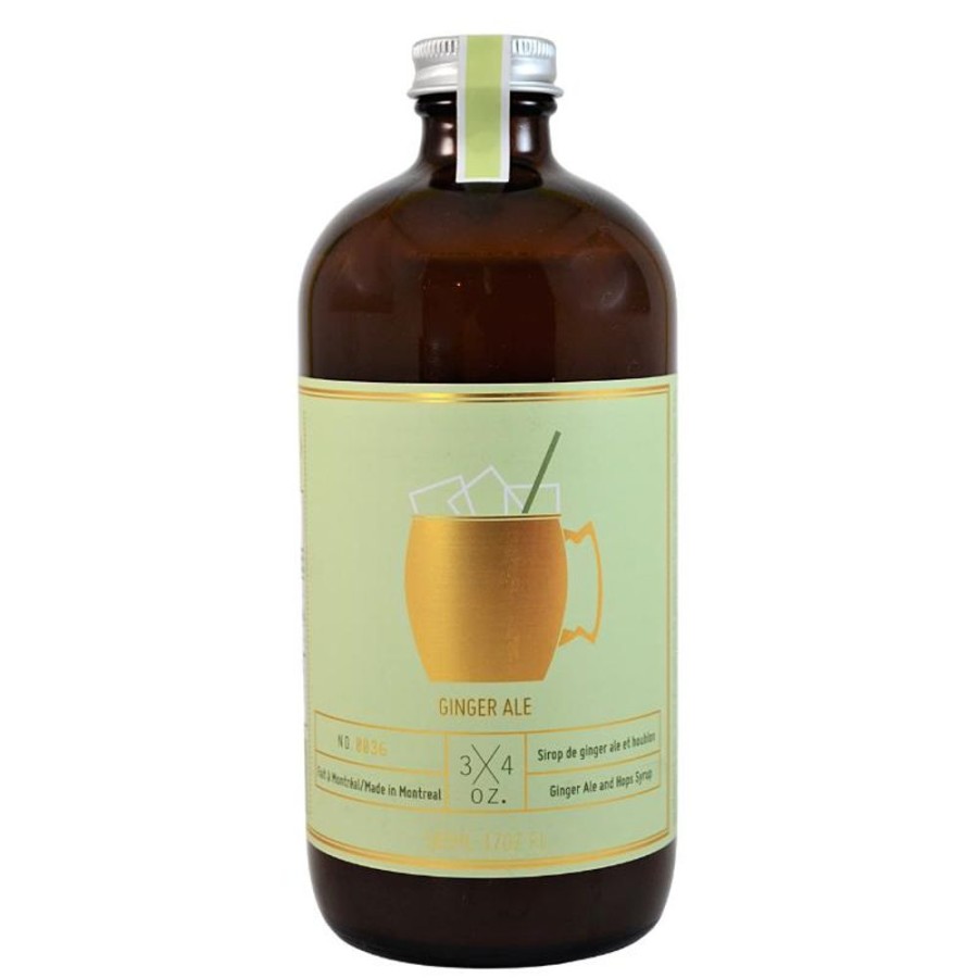 Ingredients Enterprises JESEMI Inc. | 3/4 Oz. Maison Ginger Ale Syrup