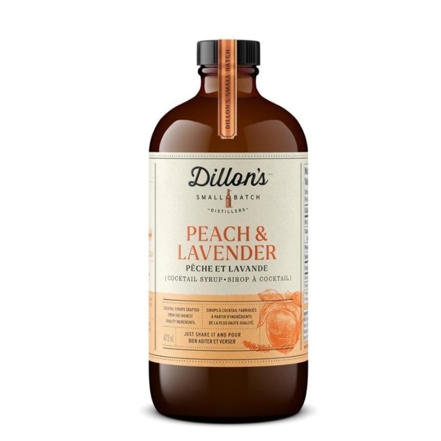 Ingredients Dillons | Dillon'S Peach And Lavender Syrup