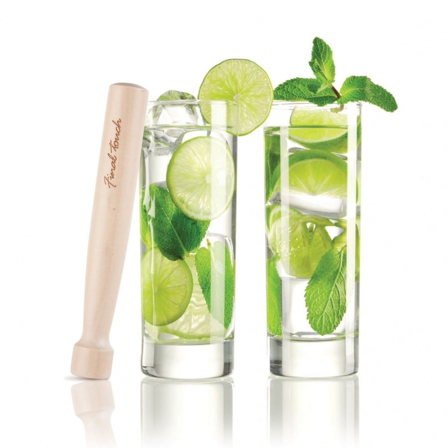 Glassware Product Specialties Inc. | Final Touch Mojito Glasses & Muddler Set