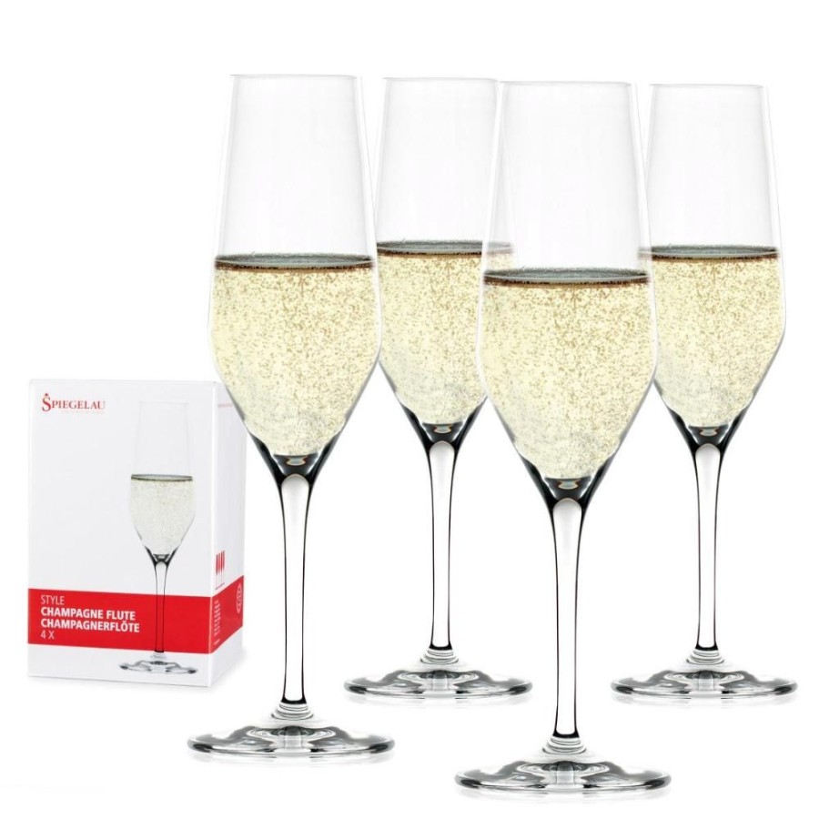 Glassware Portmeirion (formerly Royal Selangor) | Spiegelau Champagne Flutes (Set Of 4)